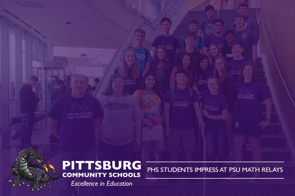 PHS Students Impress at PSU Math Relays