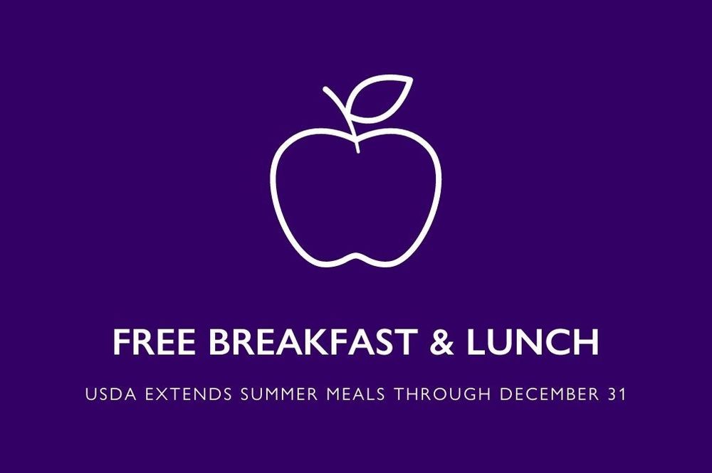 Free Breakfast & Lunch for ALL STUDENTS