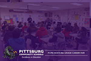 PCMS Hosts 8th Grade Career Fair