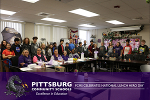 PCMS Celebrates National Lunch Hero Day