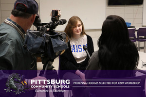 McKenna Hodges Selected For CSPA Workshop