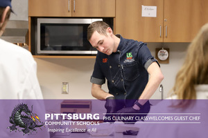 PHS Culinary Class Welcomes Guest Chef