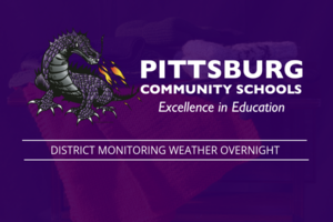 District monitoring weather overnight