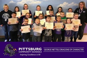 George Nettels Recognizes November Dragons of Character